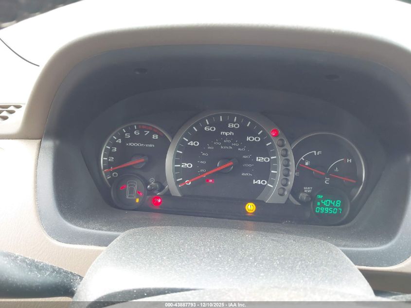 2005 Honda Pilot Ex-L VIN: 5FNYF18595B043199 Lot: 43887793