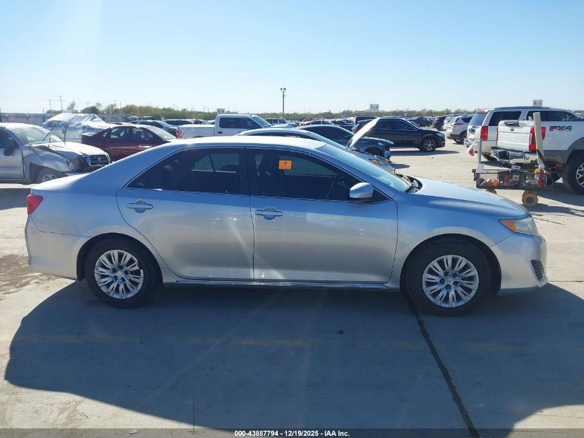 2012 Toyota Camry Le VIN: 4T4BF1FK6CR167449 Lot: 43887794