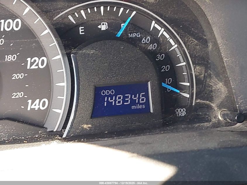 2012 Toyota Camry Le VIN: 4T4BF1FK6CR167449 Lot: 43887794