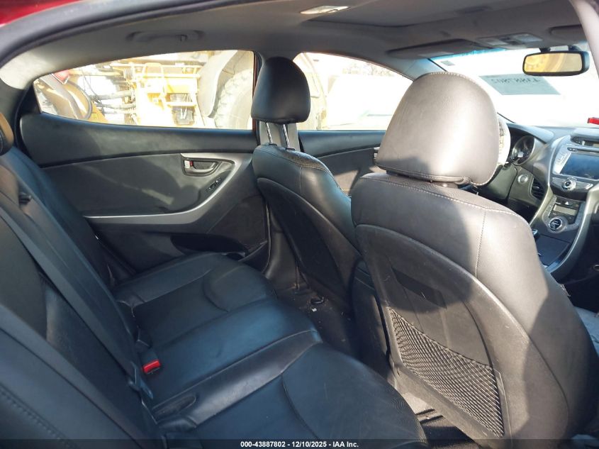2013 Hyundai Elantra Limited VIN: 5NPDH4AE1DH185986 Lot: 43887802