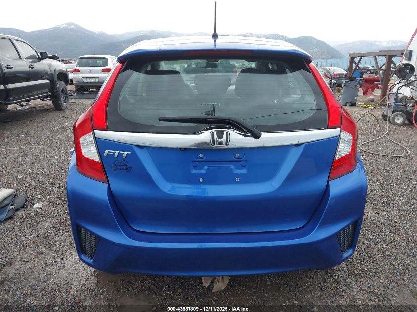 2017 Honda Fit Ex VIN: 3HGGK5H76HM712577 Lot: 43887809