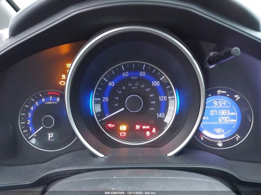 2017 Honda Fit Ex VIN: 3HGGK5H76HM712577 Lot: 43887809