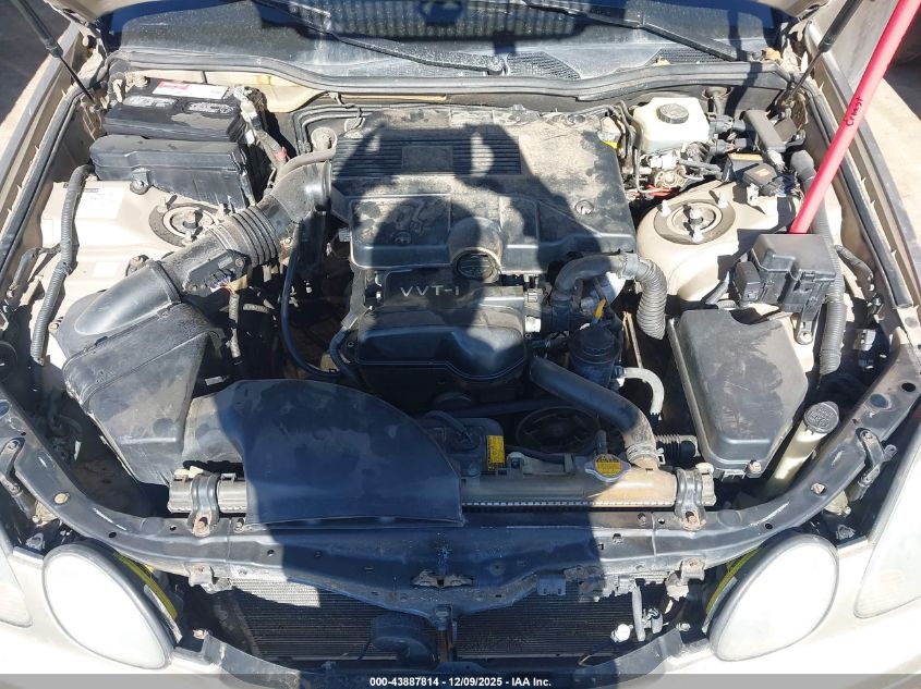 2000 Lexus Gs 300 VIN: JT8BD68S8Y0107409 Lot: 43887814