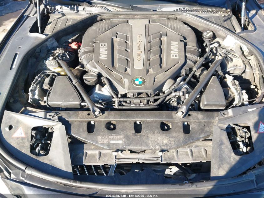 2014 BMW 750I VIN: WBAYA8C58ED825030 Lot: 43887830