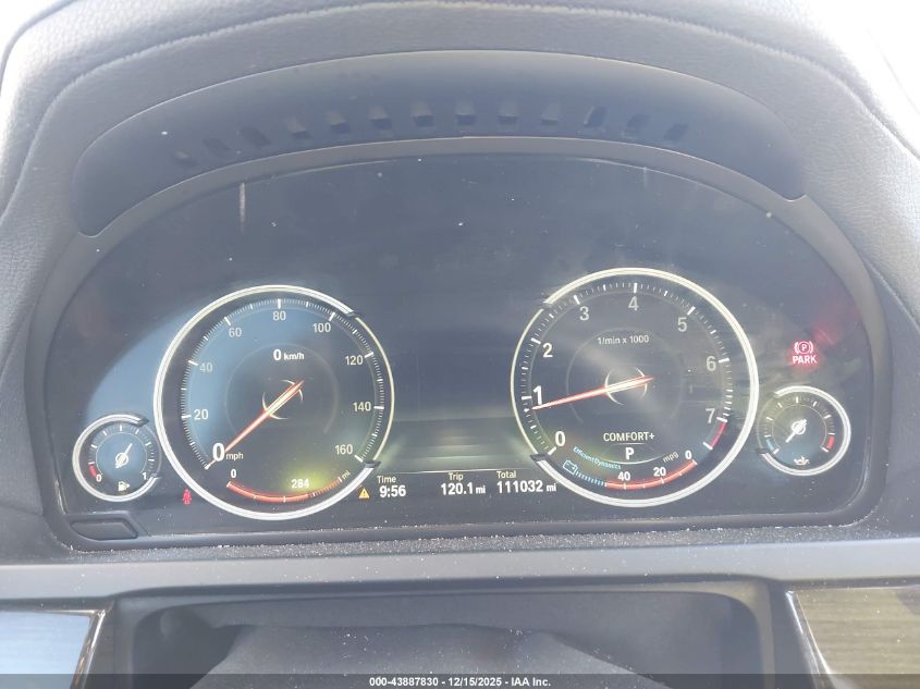 2014 BMW 750I VIN: WBAYA8C58ED825030 Lot: 43887830