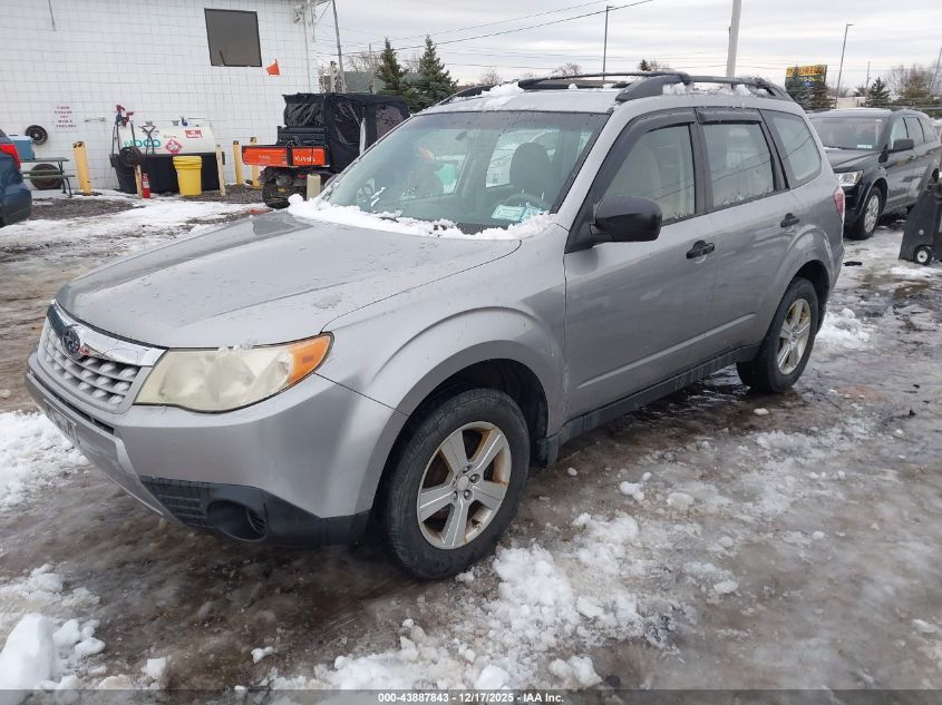 2011 Subaru Forester 2.5X VIN: JF2SHABC1BH712795 Lot: 43887843