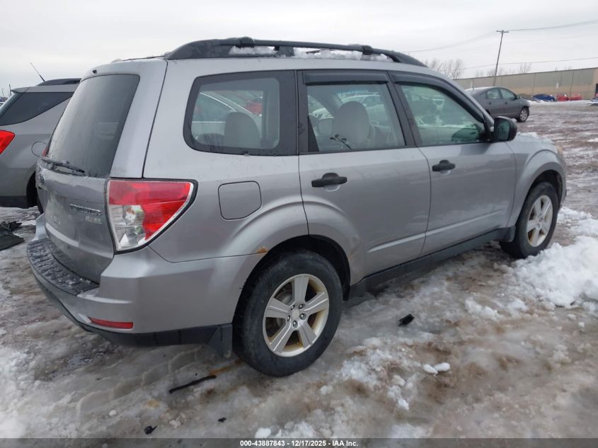 2011 Subaru Forester 2.5X VIN: JF2SHABC1BH712795 Lot: 43887843