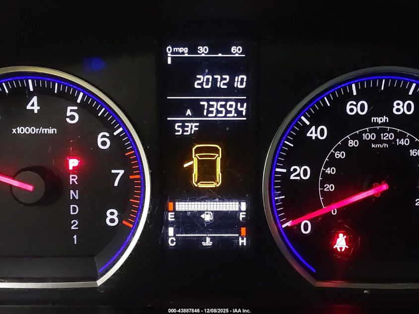 2008 Honda Cr-V Ex-L VIN: JHLRE487X8C080180 Lot: 43887846