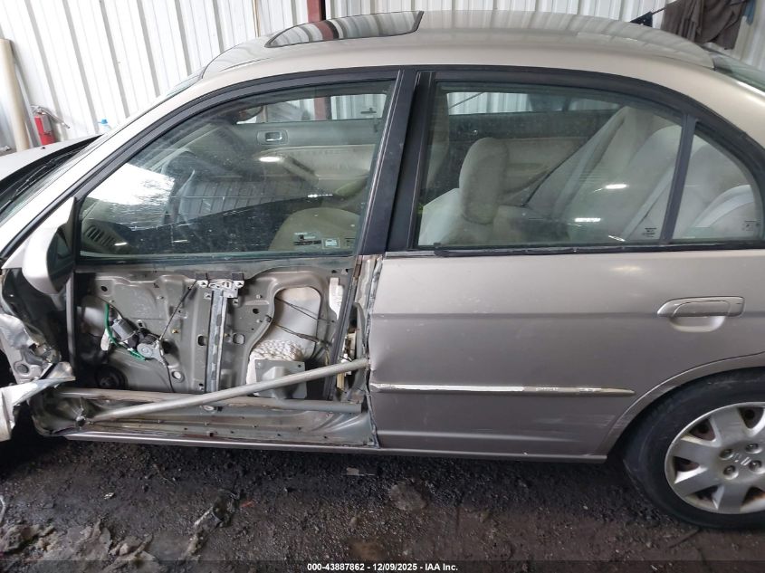 2002 Honda Civic Ex VIN: 2HGES26732H582658 Lot: 43887862