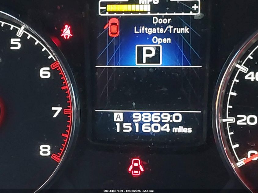 2014 Subaru Outback 2.5I Limited VIN: 4S4BRBLC9E3264884 Lot: 43887869