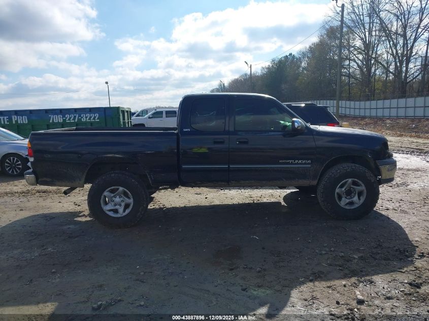 2001 Toyota Tundra Sr5 V8 VIN: 5TBBT44191S142431 Lot: 43887896