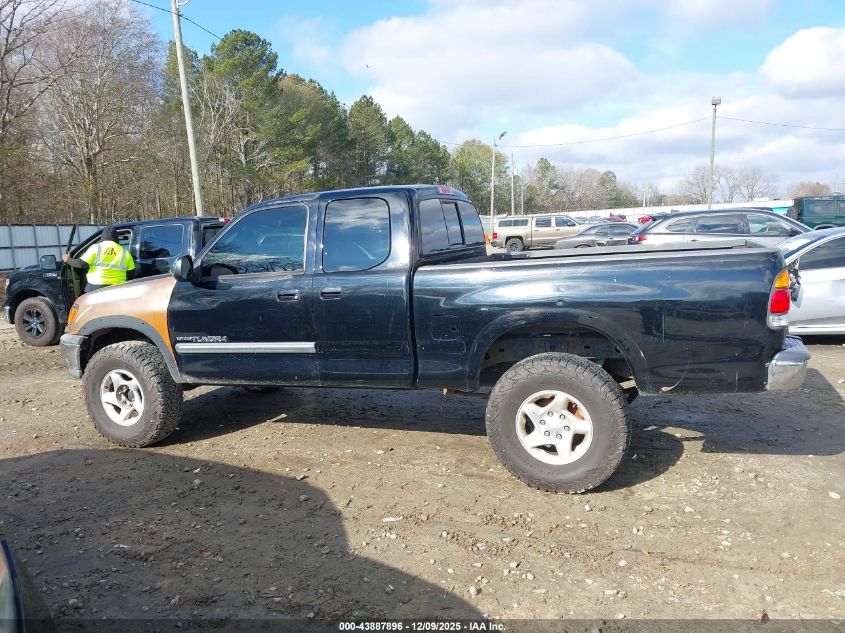 2001 Toyota Tundra Sr5 V8 VIN: 5TBBT44191S142431 Lot: 43887896