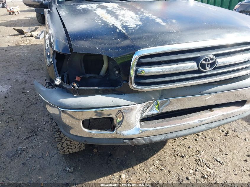 2001 Toyota Tundra Sr5 V8 VIN: 5TBBT44191S142431 Lot: 43887896