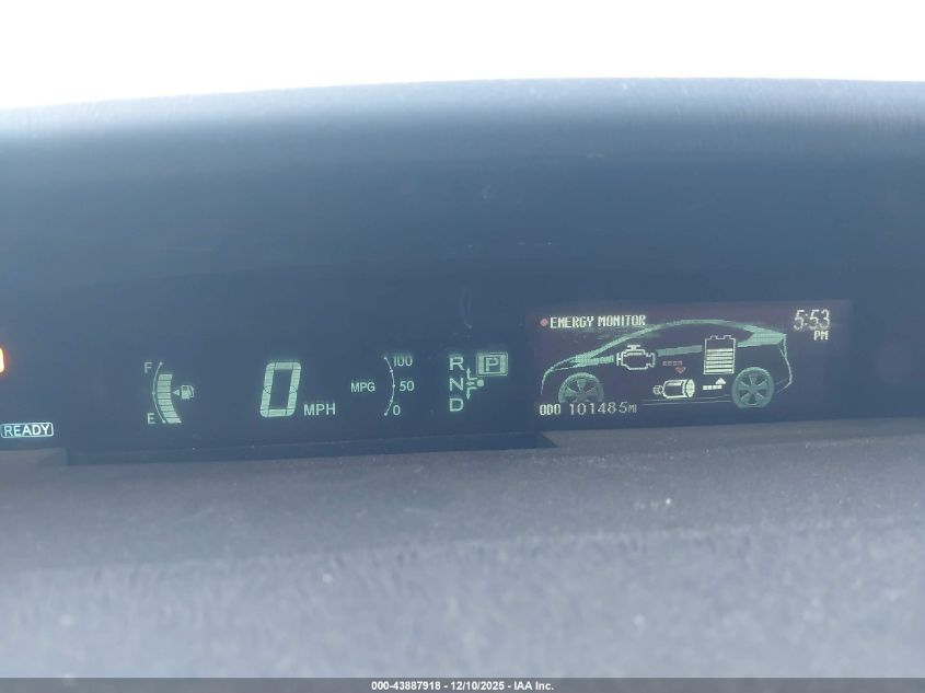 2010 Toyota Prius Iv VIN: JTDKN3DU7A5206087 Lot: 43887918