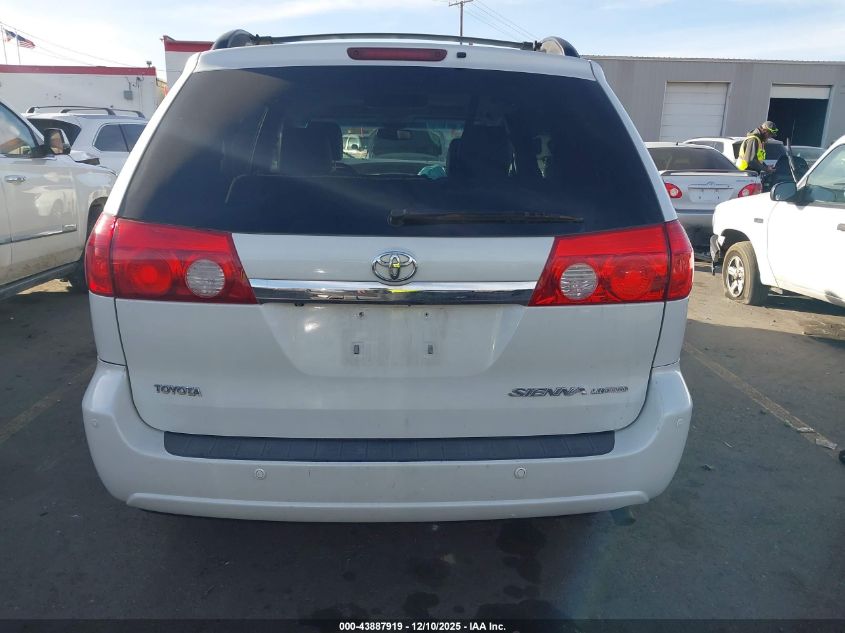 2009 Toyota Sienna Limited VIN: 5TDZK22CX9S262171 Lot: 43887919