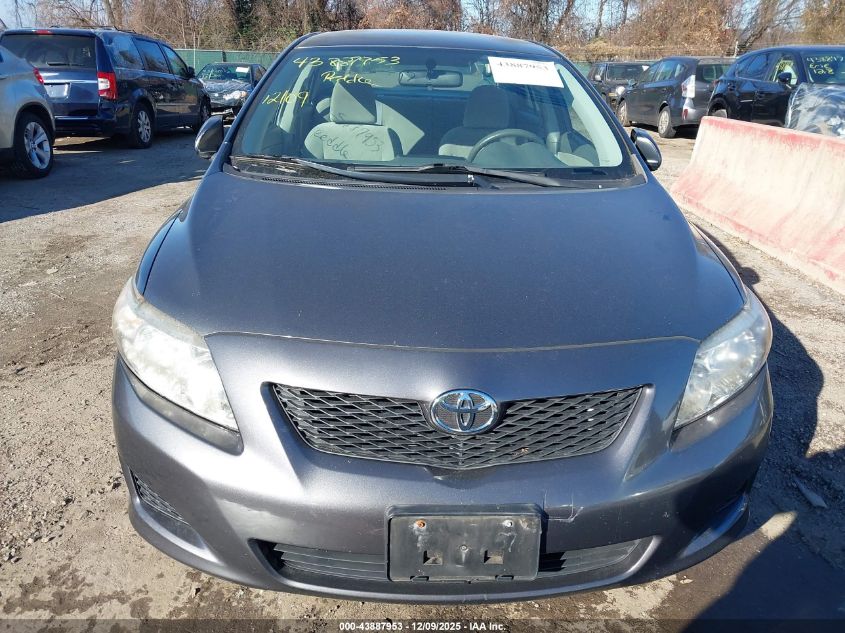 2009 Toyota Corolla Le VIN: JTDBL40E899027054 Lot: 43887953