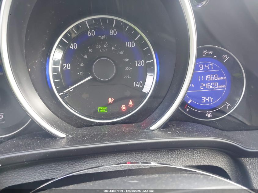 2016 Honda Fit Lx VIN: JHMGK5H54GX035887 Lot: 43887969