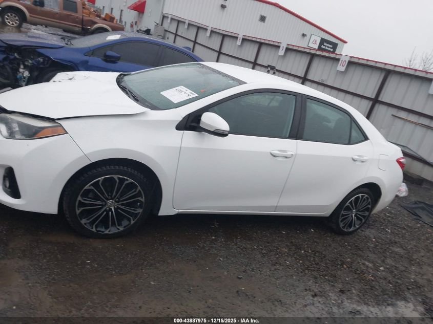 2016 Toyota Corolla S Plus VIN: 2T1BURHE7GC533982 Lot: 43887975