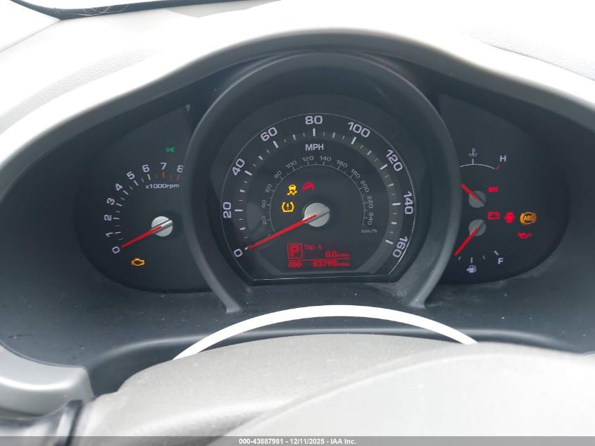 2012 Kia Sportage Lx VIN: KNDPB3A23C7323299 Lot: 43887981