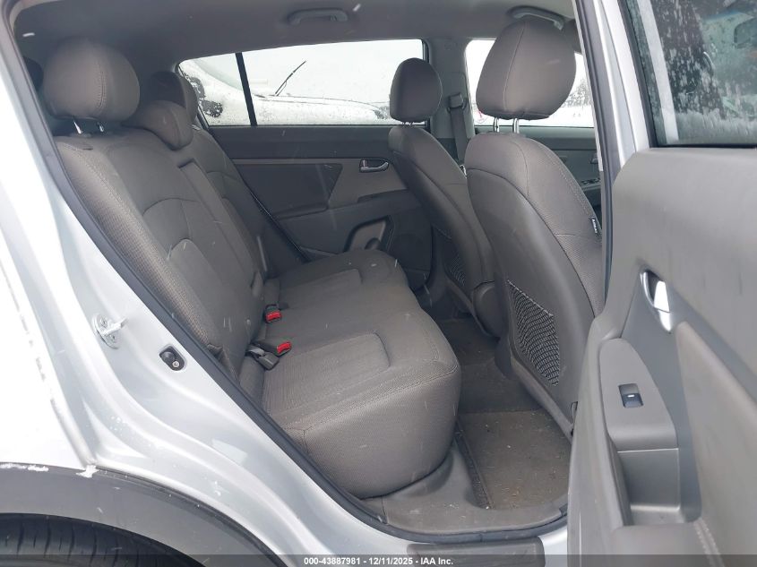 2012 Kia Sportage Lx VIN: KNDPB3A23C7323299 Lot: 43887981