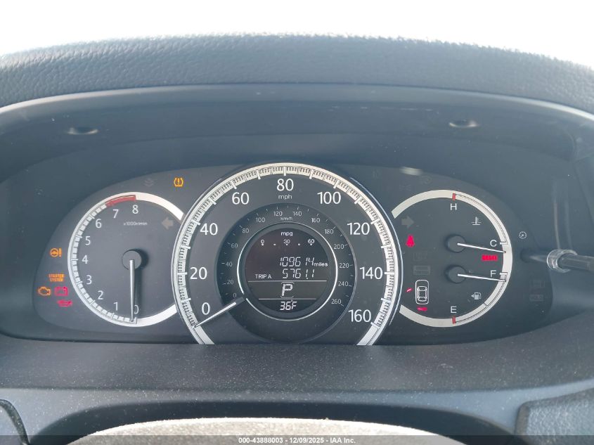 2013 Honda Accord Ex VIN: 1HGCR2F73DA105300 Lot: 43888003