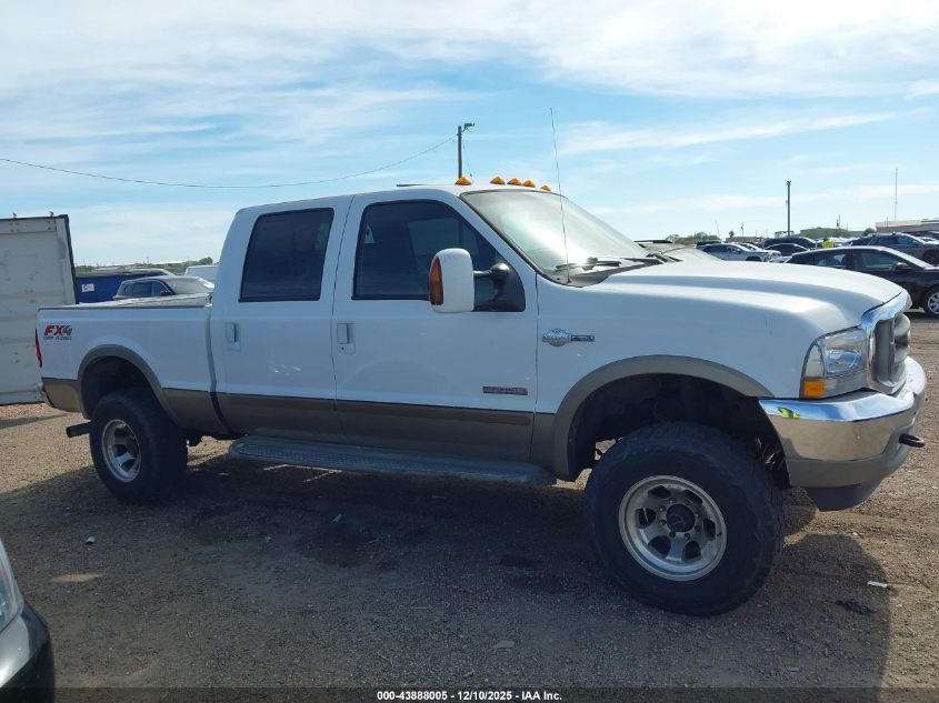2004 Ford F-350 Lariat/Xl/Xlt VIN: 1FTSW31P84EC46968 Lot: 43888005