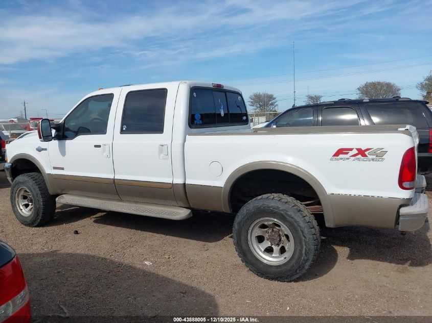 2004 Ford F-350 Lariat/Xl/Xlt VIN: 1FTSW31P84EC46968 Lot: 43888005