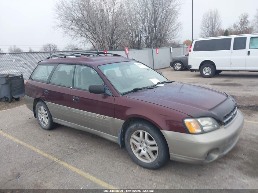 4S3BH675616654974 2001 SUBARU OUTBACK photo no. 1