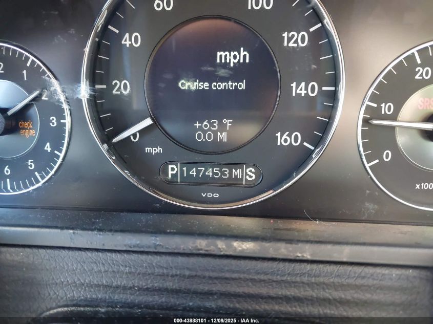 2007 Mercedes-Benz E 320 Bluetec VIN: WDBUF22X77B123958 Lot: 43888101