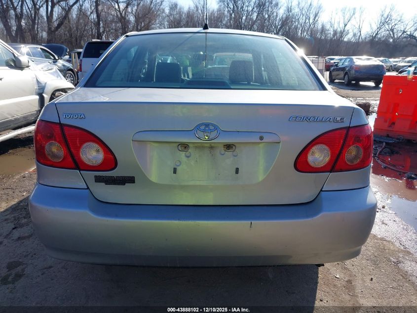 2007 Toyota Corolla Le VIN: 1NXBR32EX7Z835188 Lot: 43888102