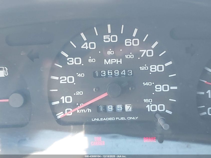 1995 Nissan Pathfinder Xe/Le VIN: JN8HD17S2SW093595 Lot: 43888104