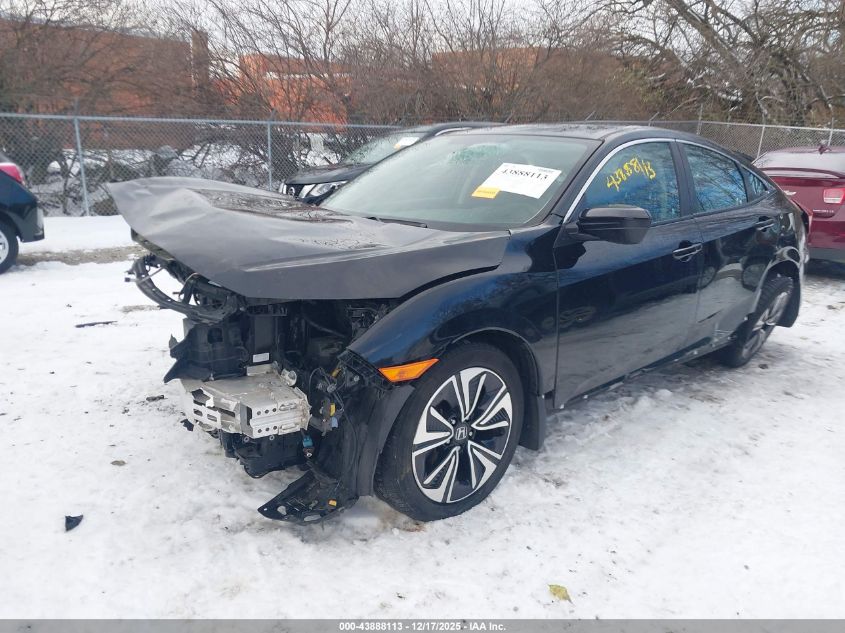 2016 Honda Civic Ex-L VIN: 2HGFC1F75GH633578 Lot: 43888113