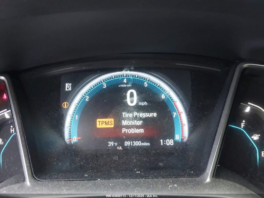 2016 Honda Civic Ex-L VIN: 2HGFC1F75GH633578 Lot: 43888113