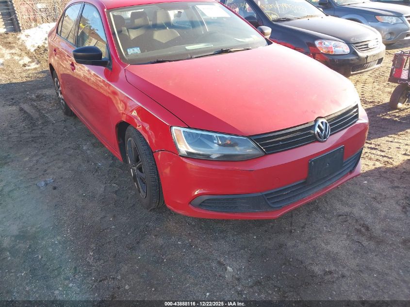 2012 Volkswagen Jetta 2.0L S VIN: 3VW2K7AJ0CM469350 Lot: 43888116