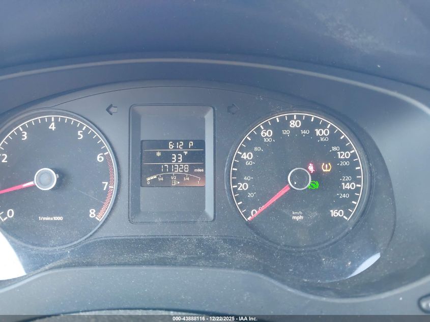 2012 Volkswagen Jetta 2.0L S VIN: 3VW2K7AJ0CM469350 Lot: 43888116