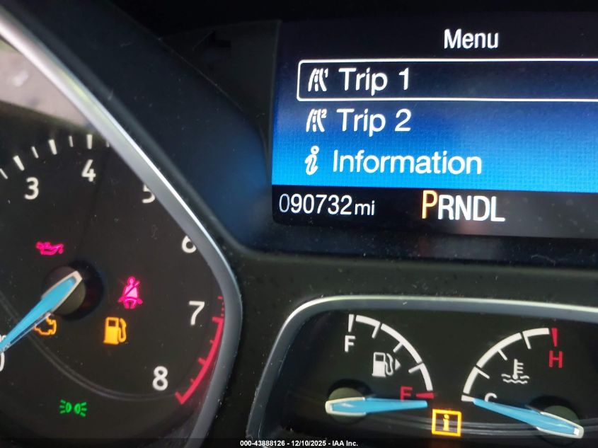 2016 Ford Focus S VIN: 1FADP3E20GL230712 Lot: 43888126