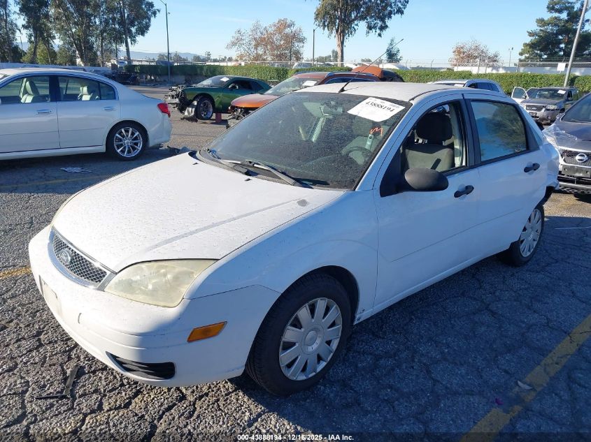 2006 Ford Focus Zx4 VIN: 1FAFP34NX6W115715 Lot: 43888194
