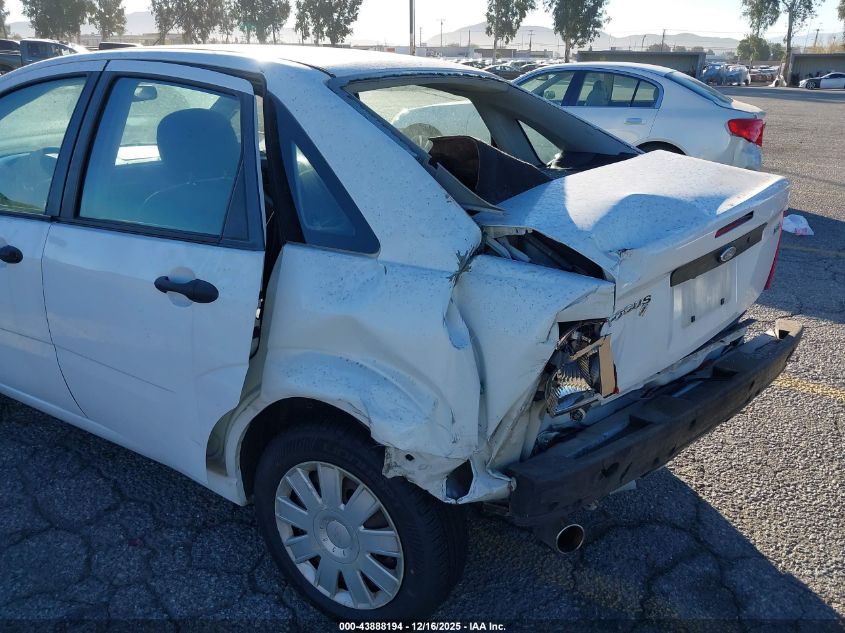 2006 Ford Focus Zx4 VIN: 1FAFP34NX6W115715 Lot: 43888194