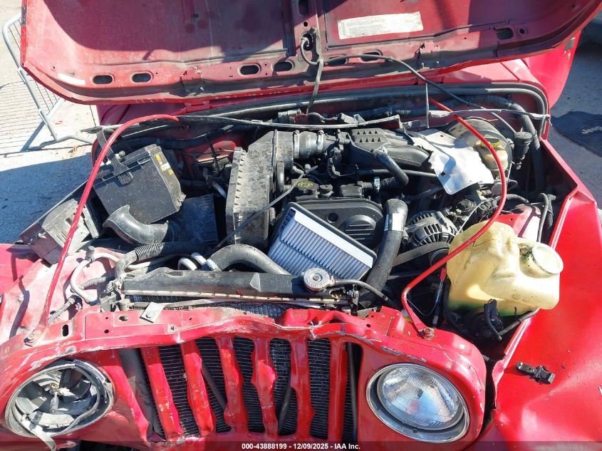 2004 Jeep Wrangler Se VIN: 1J4FA29134P701752 Lot: 43888199