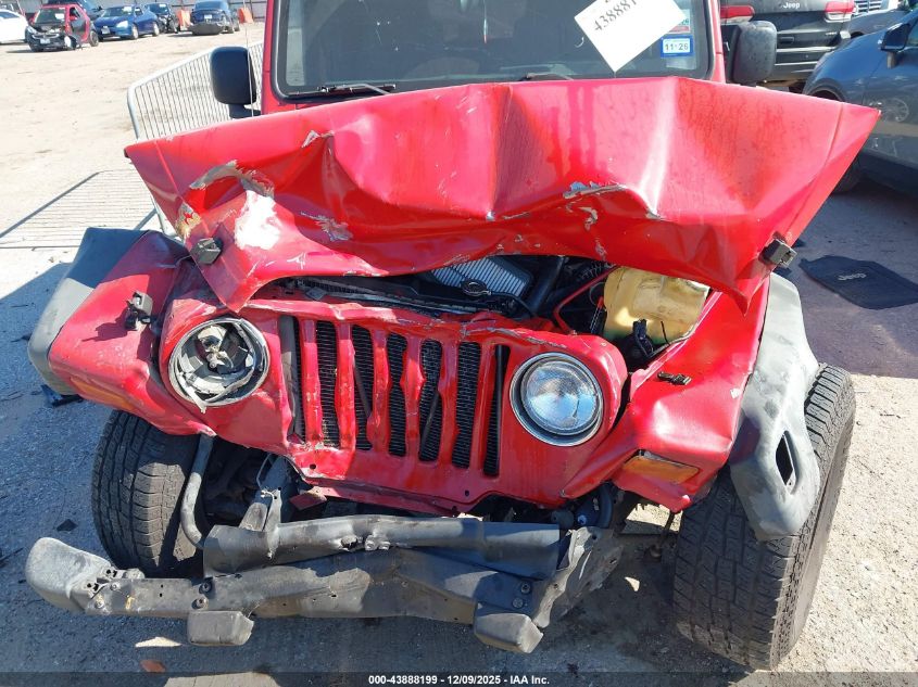 2004 Jeep Wrangler Se VIN: 1J4FA29134P701752 Lot: 43888199