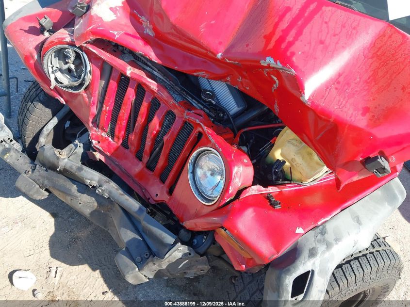 2004 Jeep Wrangler Se VIN: 1J4FA29134P701752 Lot: 43888199