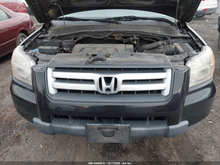 2008 Honda Pilot Vp VIN: 5FNYF282X8B017694 Lot: 43888212