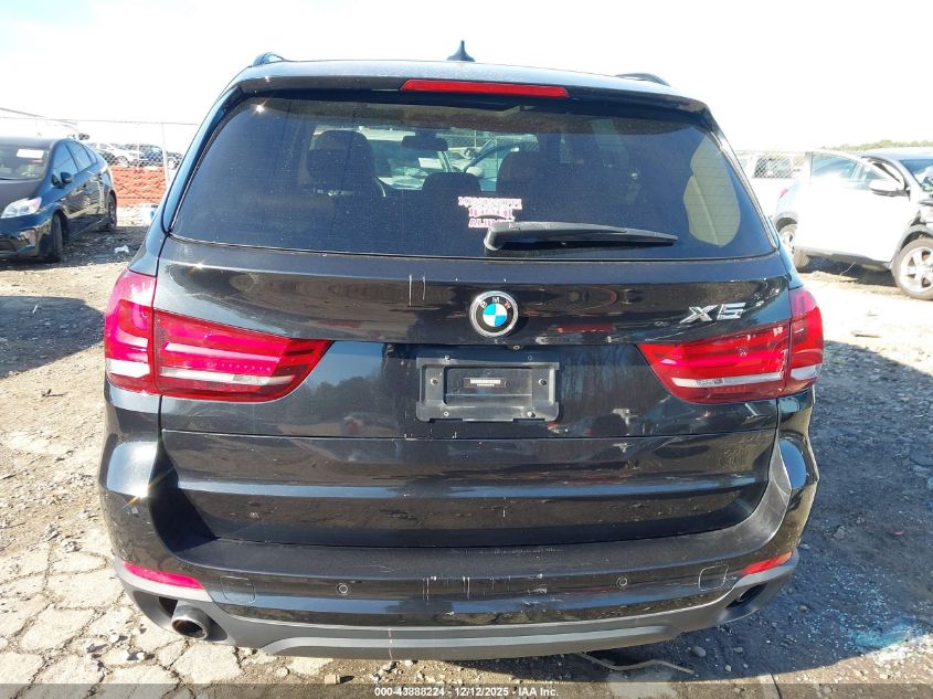 2016 BMW X5 xDrive35I VIN: 5UXKR0C53G0P20164 Lot: 43888224