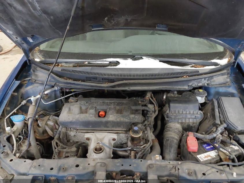 2012 Honda Civic Lx VIN: 2HGFB2F58CH543181 Lot: 43888228