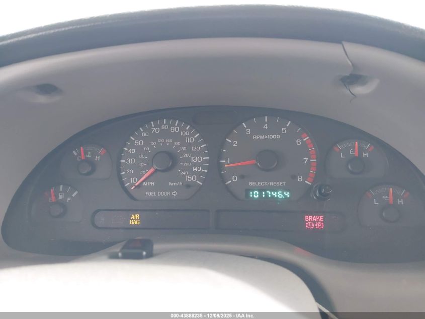 2000 Ford Mustang Gt VIN: 1FAFP42X6YF123467 Lot: 43888235