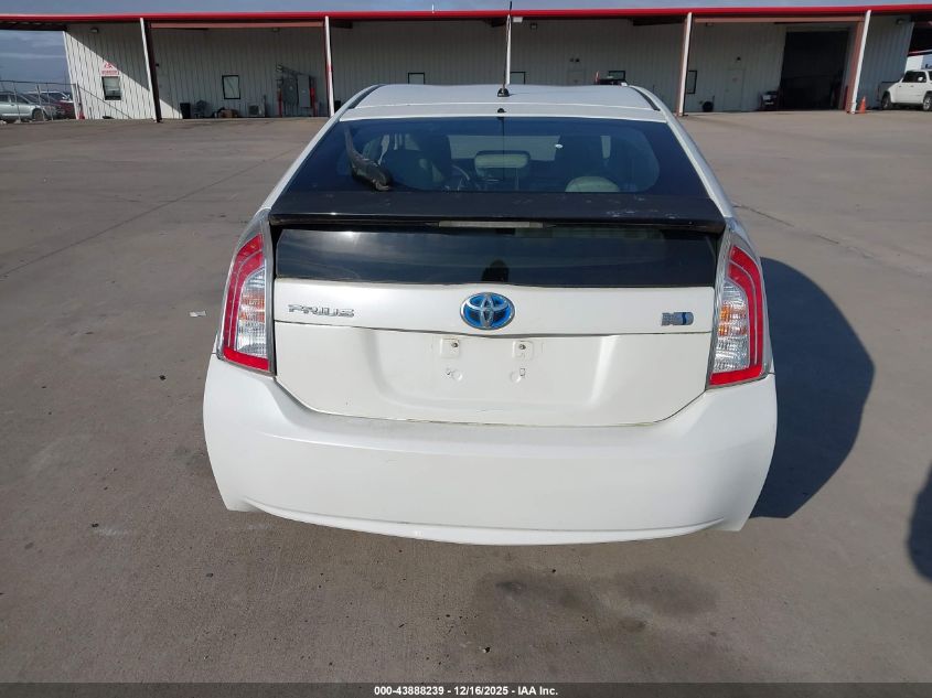 2013 Toyota Prius Two VIN: JTDKN3DU7D5566576 Lot: 43888239