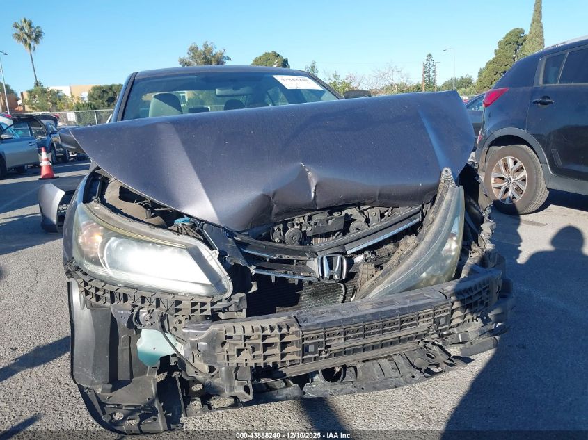 2014 Honda Accord Lx VIN: 1HGCR2F36EA074574 Lot: 43888240