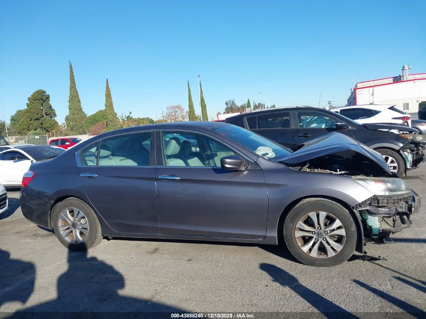 2014 Honda Accord Lx VIN: 1HGCR2F36EA074574 Lot: 43888240