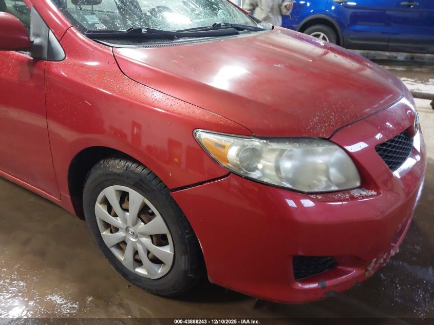 2009 Toyota Corolla Le VIN: JTDBL40E99J018586 Lot: 43888243