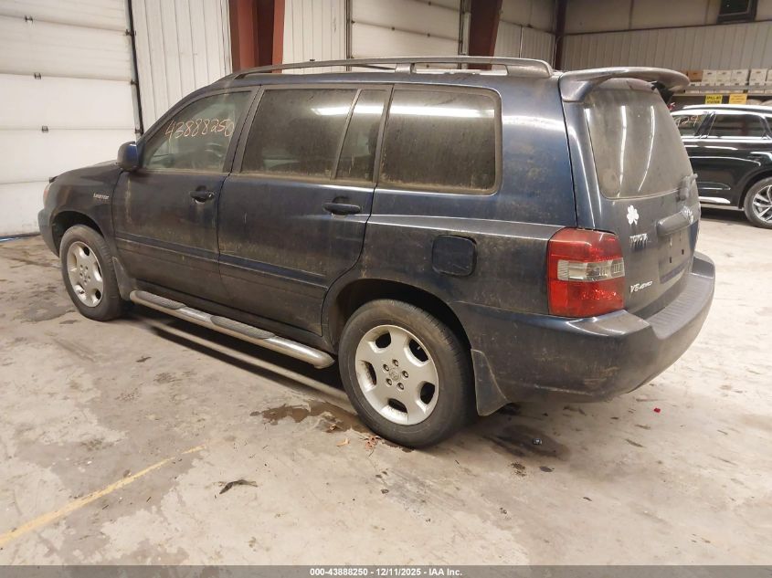 2004 Toyota Highlander Limited V6 VIN: JTEEP21A740001121 Lot: 43888250